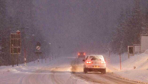 Weitere Schneefälle in Baden-Württemberg erwartet