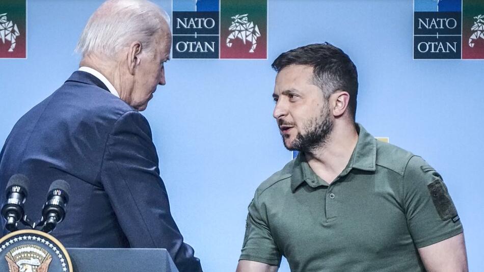 Biden und Selenskyj