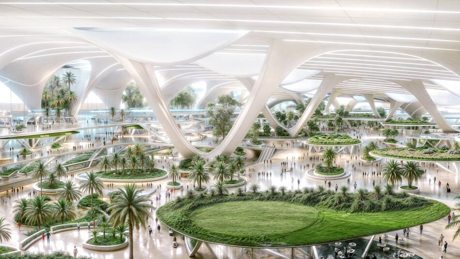 Noch grösser als Saudi-Arabien: Dubai will den grössten Flughafen der Welt bauen