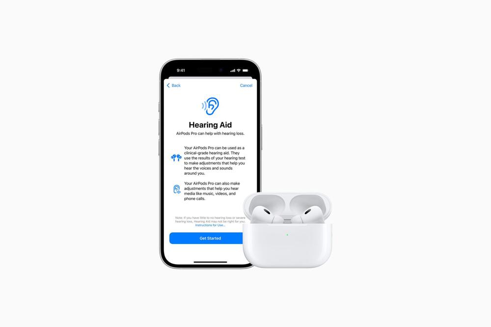 Apple Airpods Pro 2 als Hörgerät