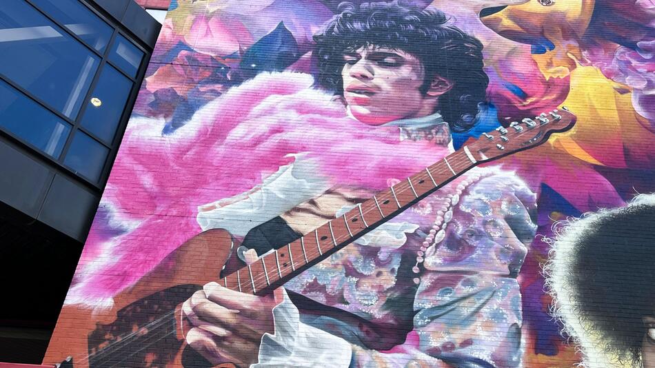 Prince-Mural in Minneapolis