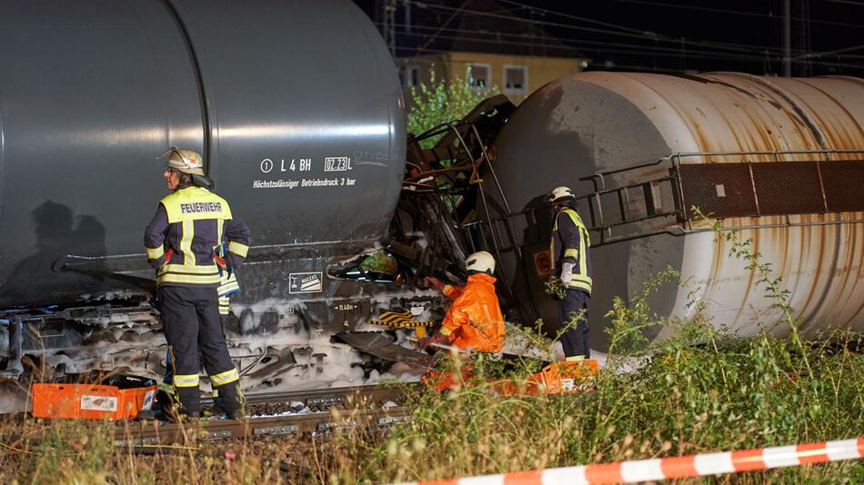 Güterzug mit Biodiesel entgleist