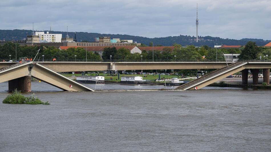 Brückeneinsturz in Dresden