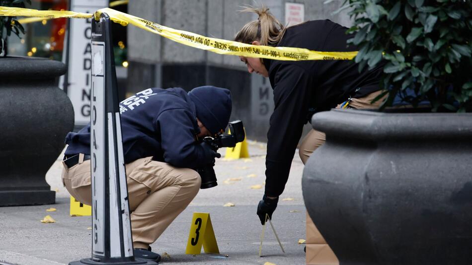 US-Versicherungschef mitten in Manhattan erschossen