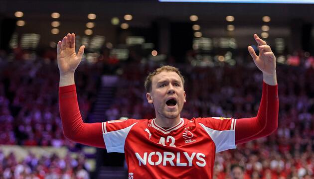 Der dänische Handball-Nationalspieler Simon Bogetoft Pytlick