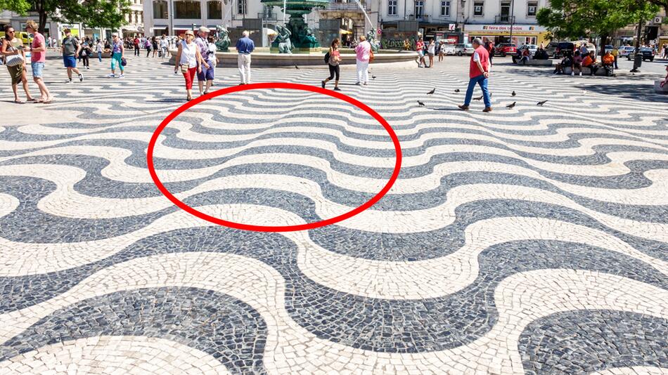 Lissabon: Die Stadt mit einer der grössten optischen Täuschungen der Welt