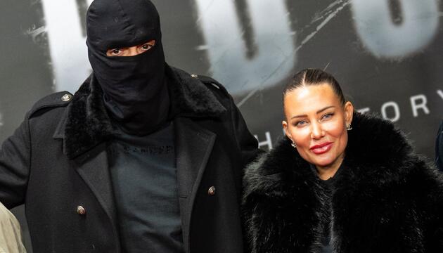 Haftbefehl (bürgerlich Aykut Anhan) und seine Frau Nina Anhan