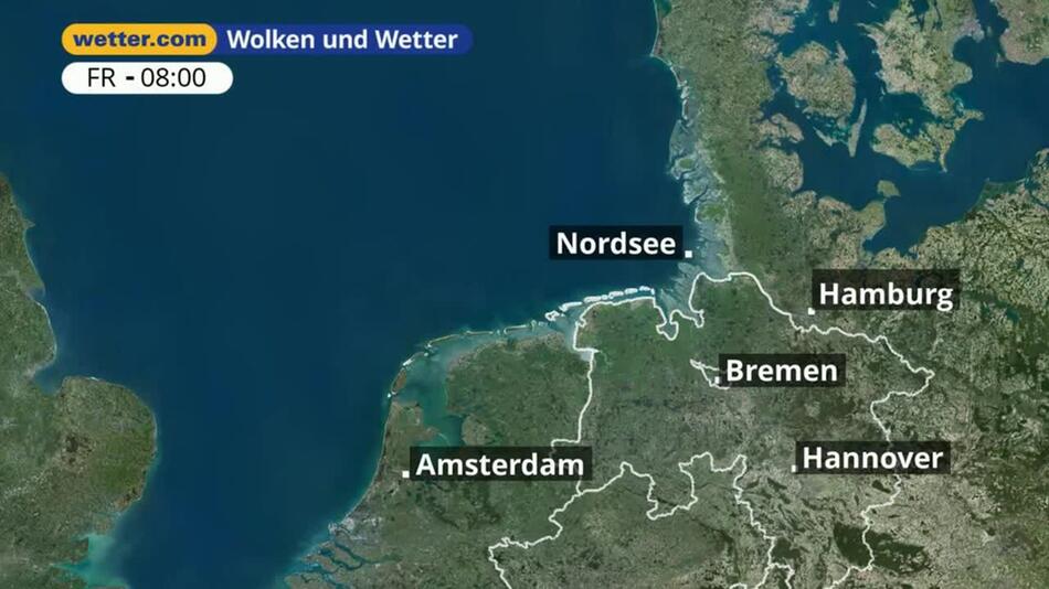 "Nordsee: Dein Wetter für Deine Region!"