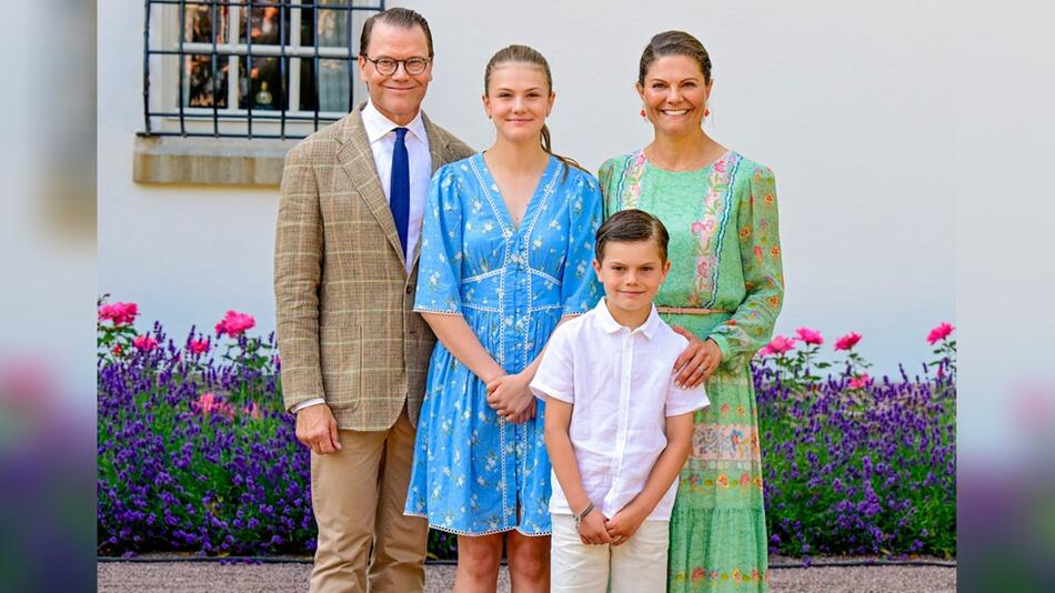 Prinzessin Victoria feiert mit ihrer Familie und weiteren Gästen ihren Geburtstag auf Öland.