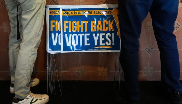 Vor Referendum zur Neueinteilung von Wahlbezirken in Virginia