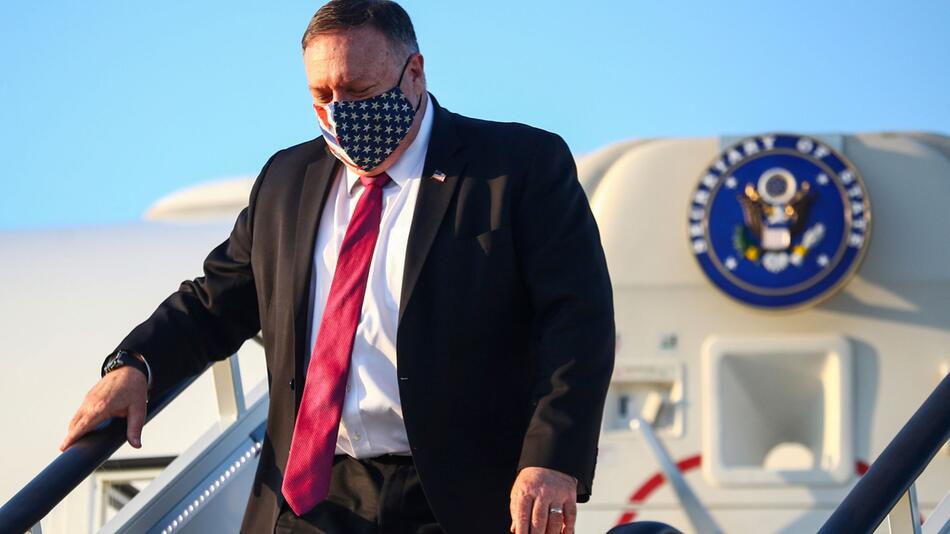 US-Aussenminister Pompeo in Grossbritannien