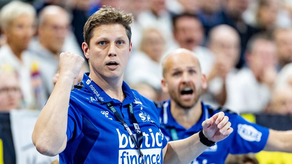 Trainer Nicolej Krickau von der SG Flensburg-Handewitt