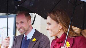 Prinz William und Prinzessin Kate am 26. Februar in Wales.