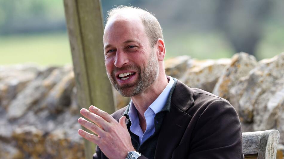 Prinz William besuchte im Februar ein schottisches Pflegeheim.