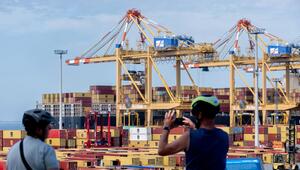 Containerterminal in Bremerhaven