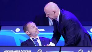 Aleksandar Ceferin und Gianni Infantino