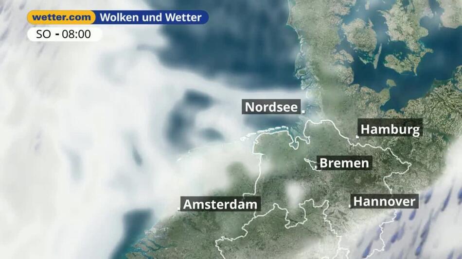 "Nordsee: Dein Wetter für Deine Region!"