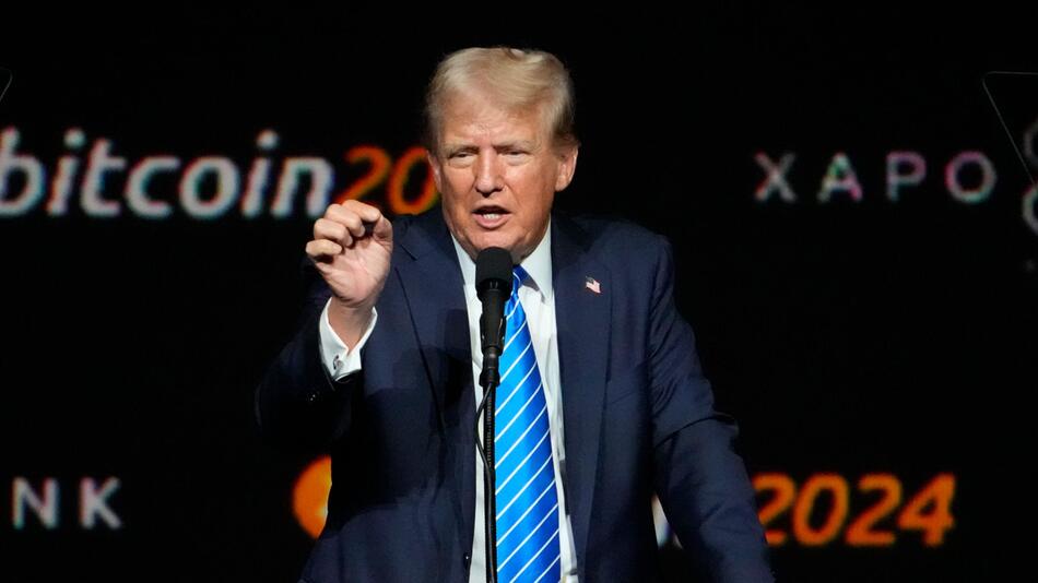 Trump auf Bitcoin-Konferenz