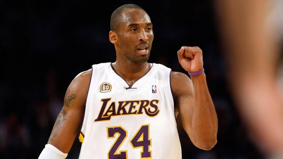 Kobe Bryant während eines NBA-Spiels.