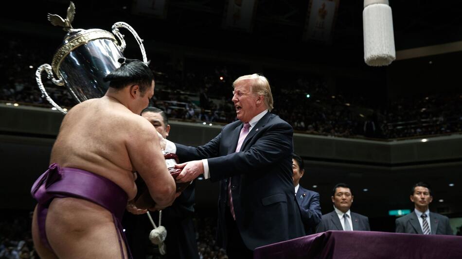 US-Präsident Trump besucht Japan