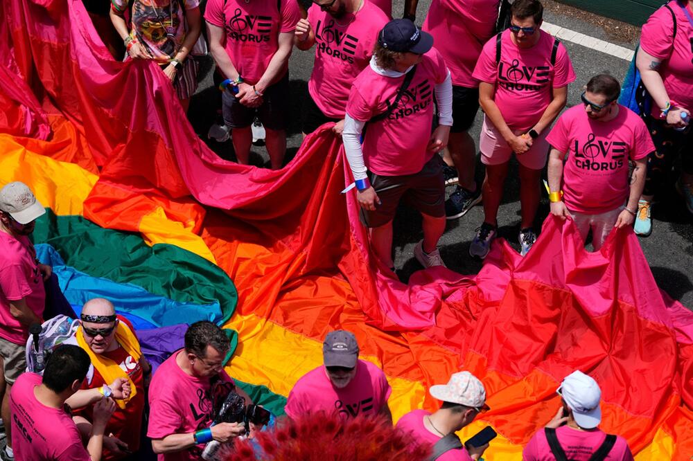 Jährliche Pride-Parade in Washington