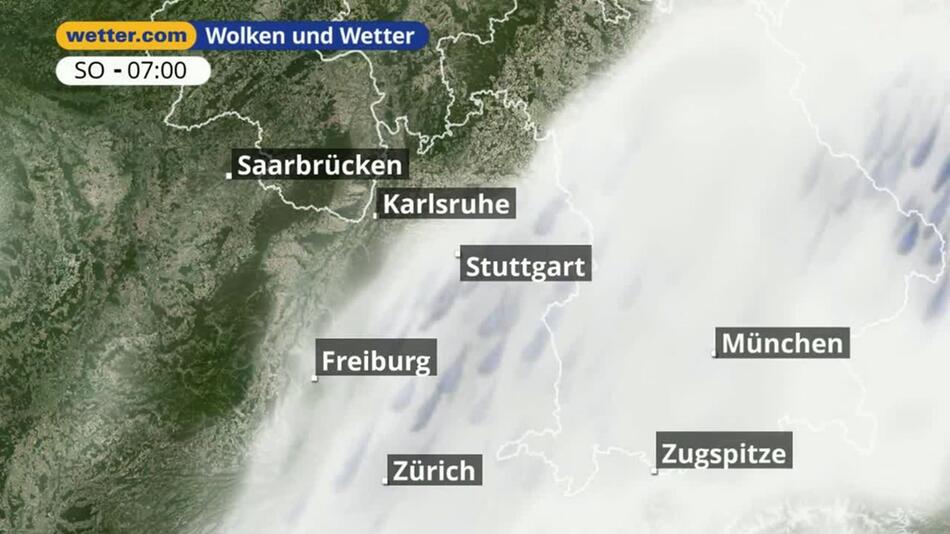 "Stuttgart / Württemberg: Dein Wetter für Deine Region!"