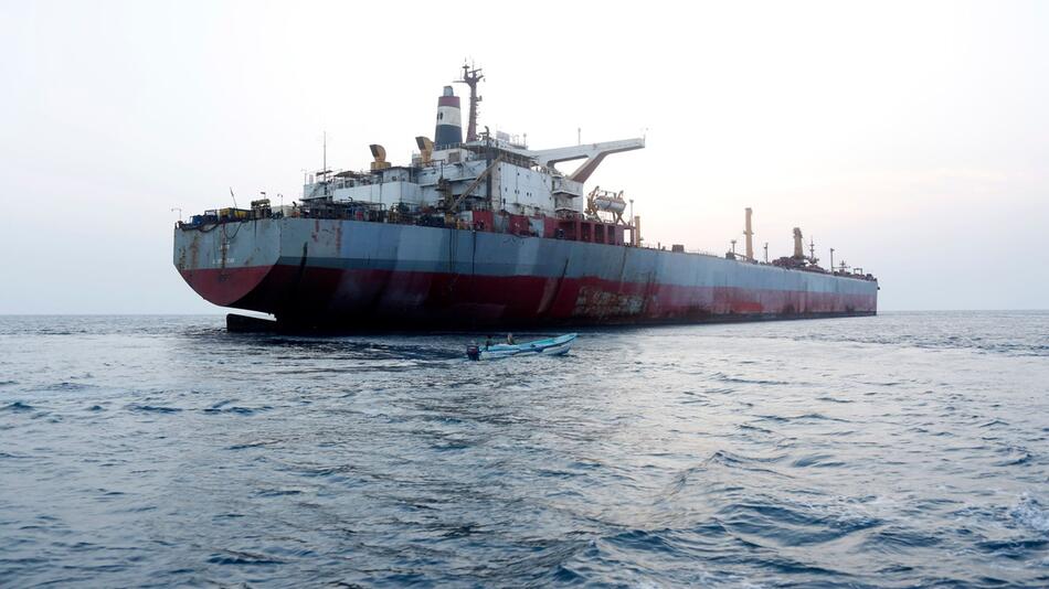 Maroder Öltanker "FSO Safer" vor der Küste Jemens