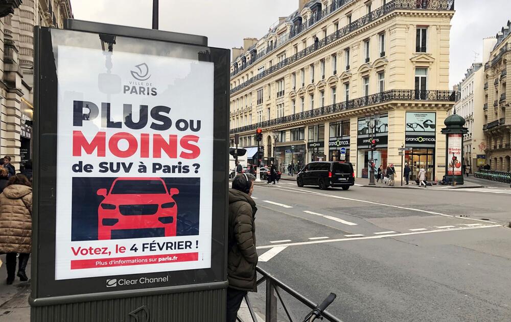 Paris verteuert Parken für schwere Autos - Dreimal mehr für SUV