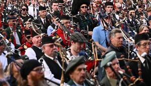 Weltrekord im Dudelsackspielen