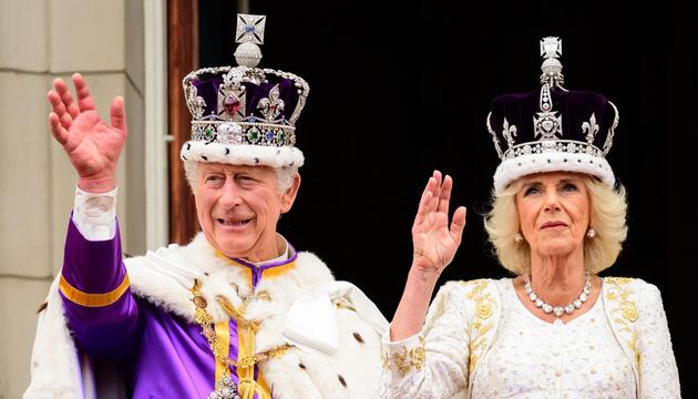 König Charles III. und Königin Camilla