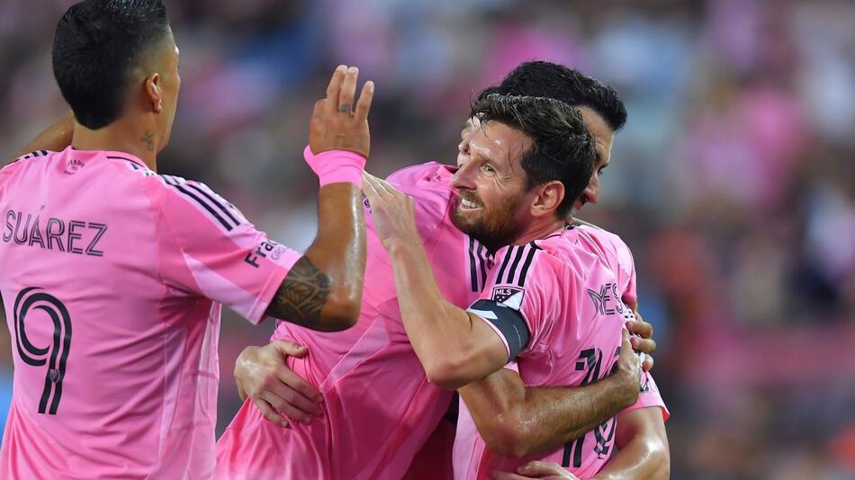MLS Inter Miami Revolution Fussball