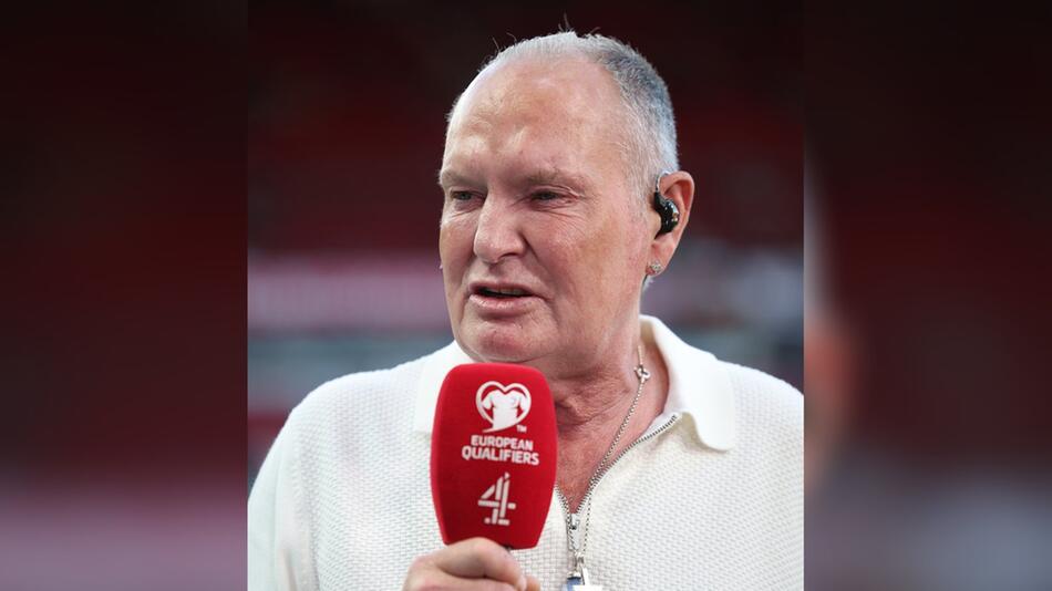 War in den 90er-Jahren einer der grössten englischen Fussball-Stars: Paul Gascoigne.