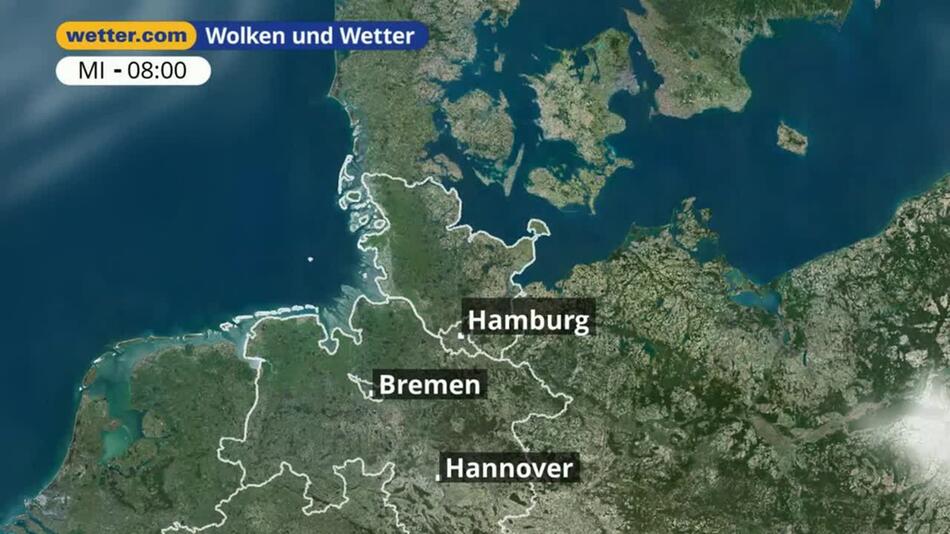 "Hamburg: Dein Wetter für Deine Region!"