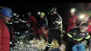 Höhlenforscher sitzt auf Sardinien in zehn Metern Tiefe fest