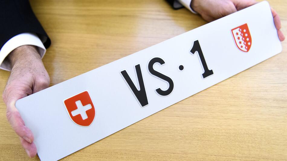 Teuerstes Nummernschild der Schweiz