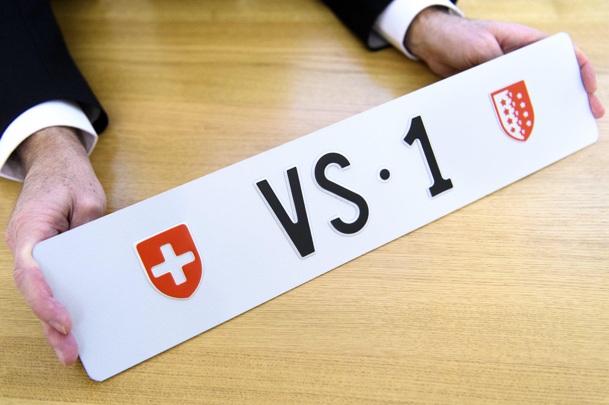 Das teuerste Nummernschild der Schweiz kostet 160'100 Franken