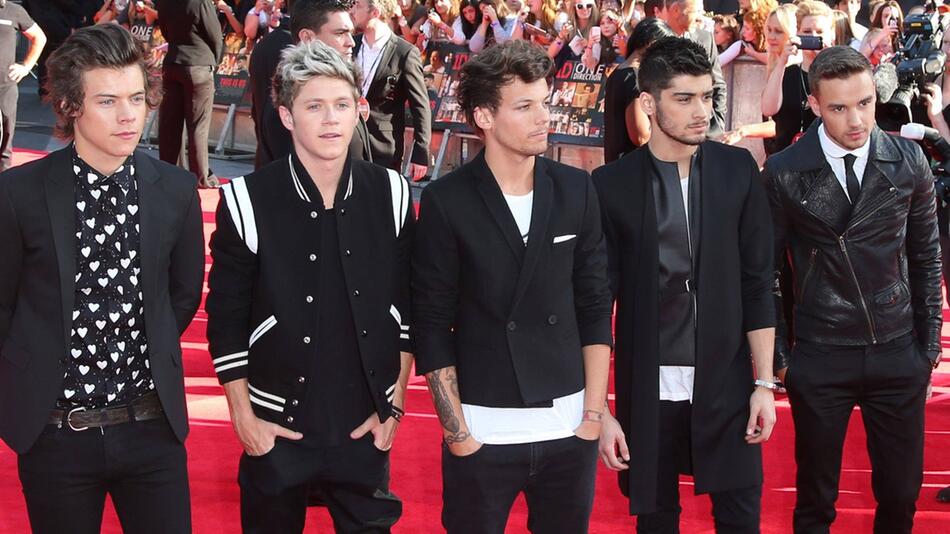 Harry Styles, Niall Horan, Louis Tomlinson, Zayn Malik und Liam Payne (v.l.) im Jahr 2013.