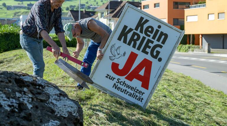 Abstimmung in der Schweiz