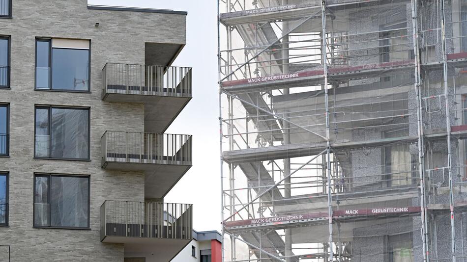 Baustelle Wohnungsbau