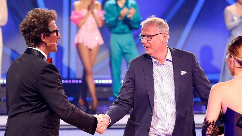 Günther Jauch (r.) und Nicht-Nachfolger Daniel Hartwich.