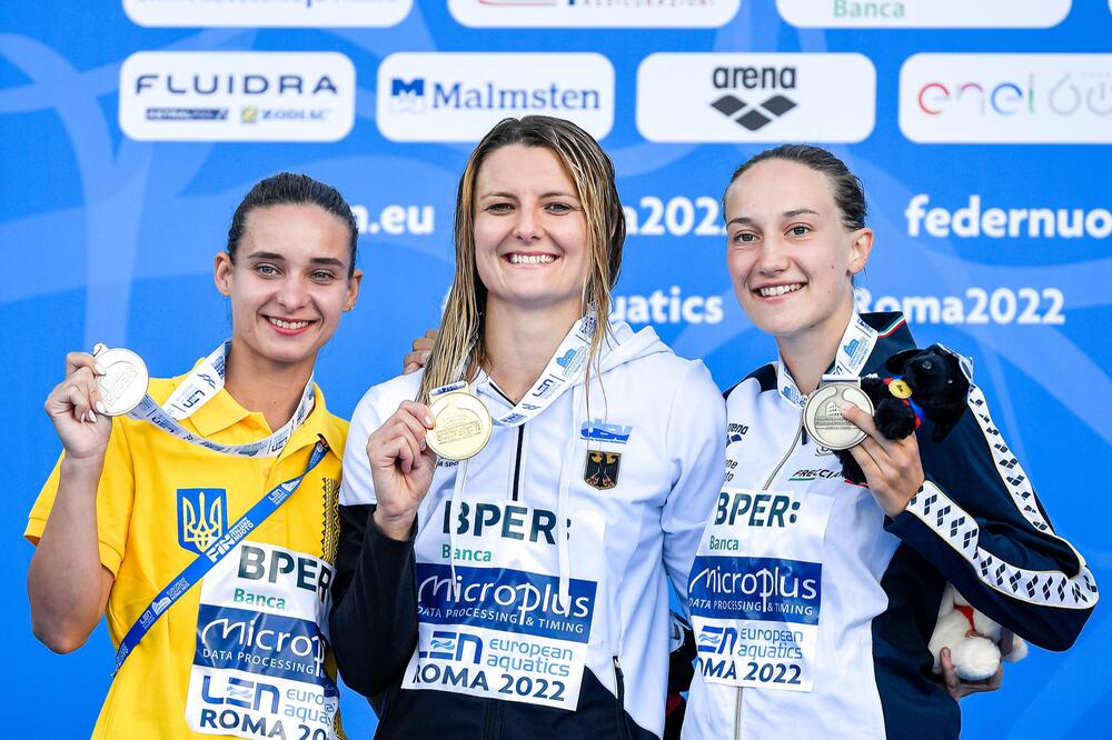 Bei der EM 2022 in Rom stand Deutschlands Iris Schmidbauer ganz oben auf dem Podium.