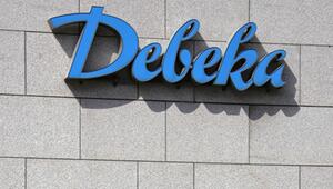 Schriftzug der Debeka-Versicherung