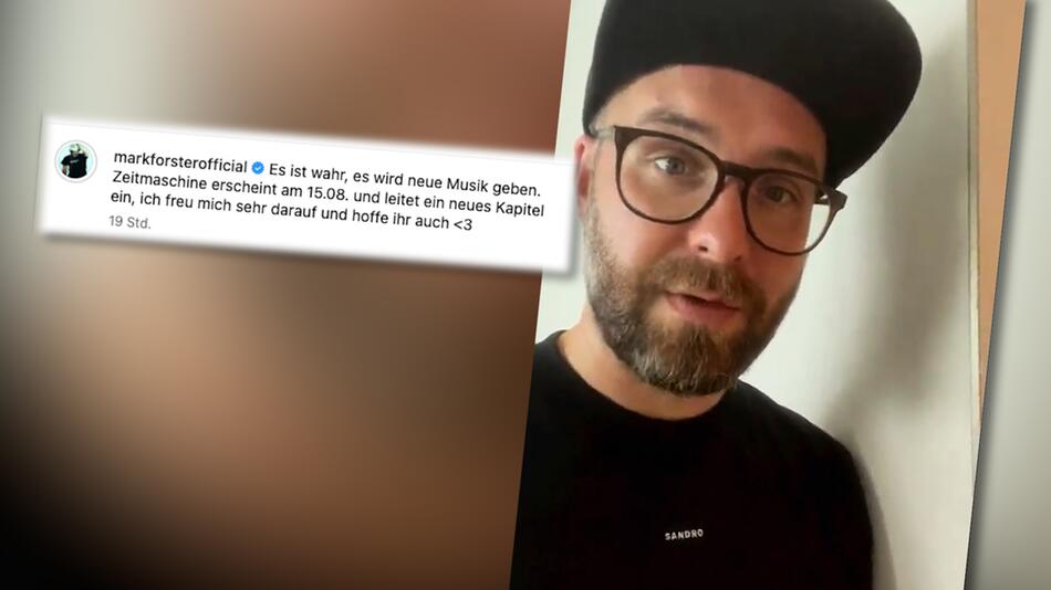 Mark Forster feiert Comeback – und Lena meldet sich heimlich zurück