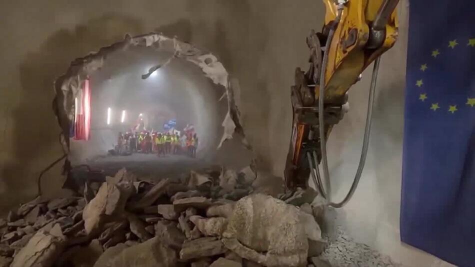 Durchbruch am Brenner-Basistunnel