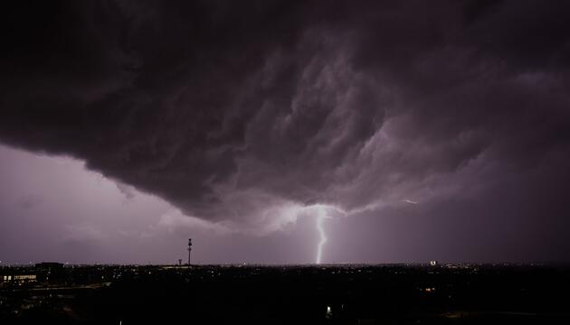 Unwetter in Kansas (Symbolbild).