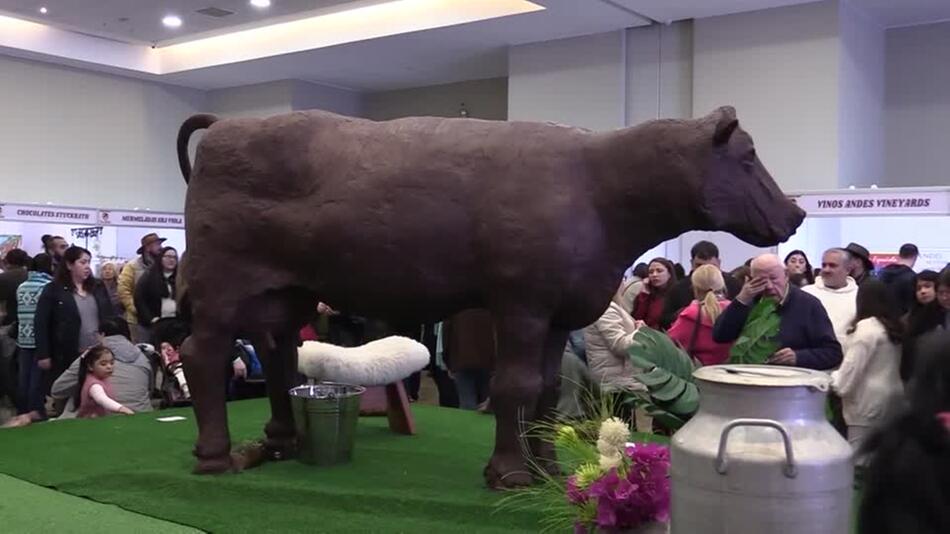 Grösste Schokokuh der Welt?