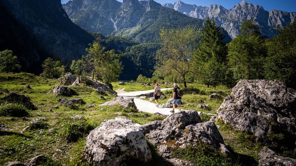 Wanderweg zum Obersee