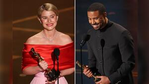 Jessie Buckley gewann ihren Oscar für das Drama "Hamnet", Michael B. Jordan für seine ...