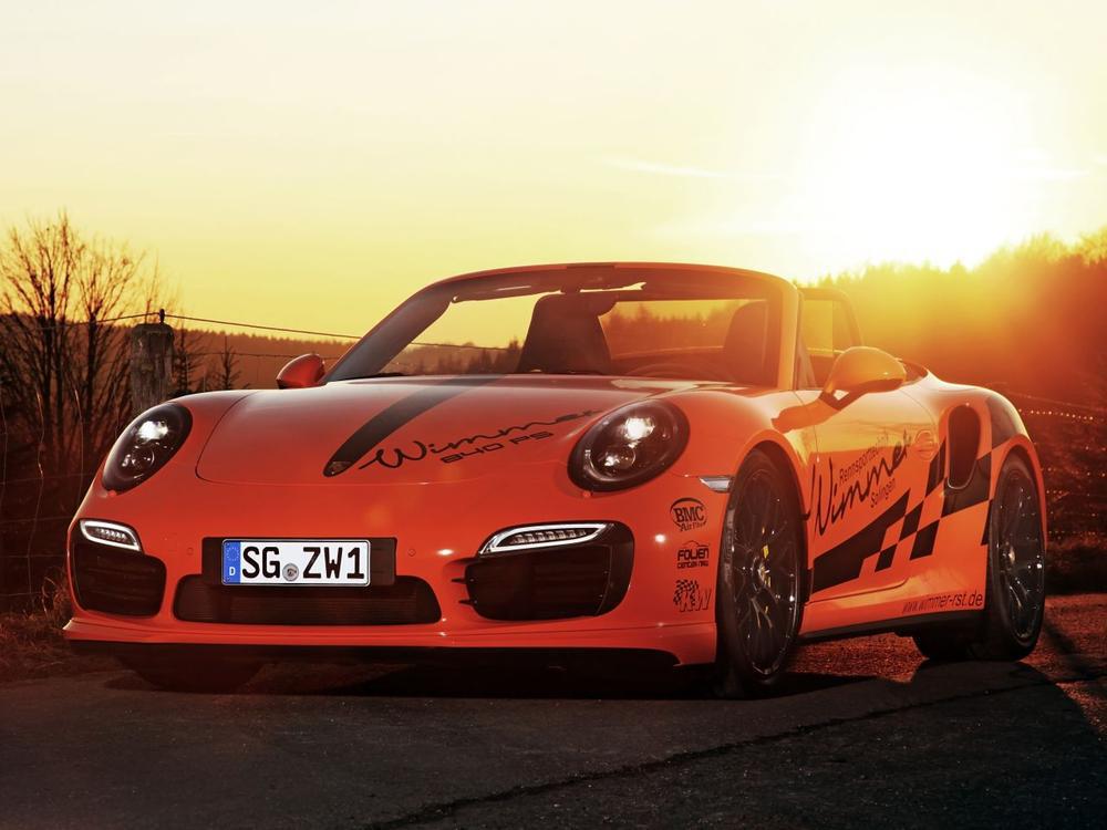 Knaller in Orange: Wimmer RST baut 840 PS starkes Porsche Turbo S Cabriolet