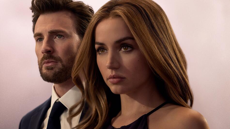 Chris Evans und Ana de Armas.